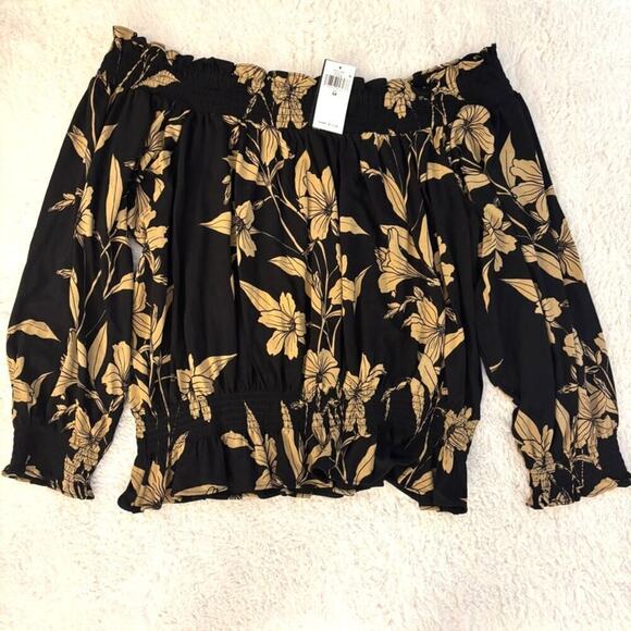 Lauren Ralph Lauren Women's Floral Jersey Off the Shoulder SZ 3X NWT - Picture 4 of 8